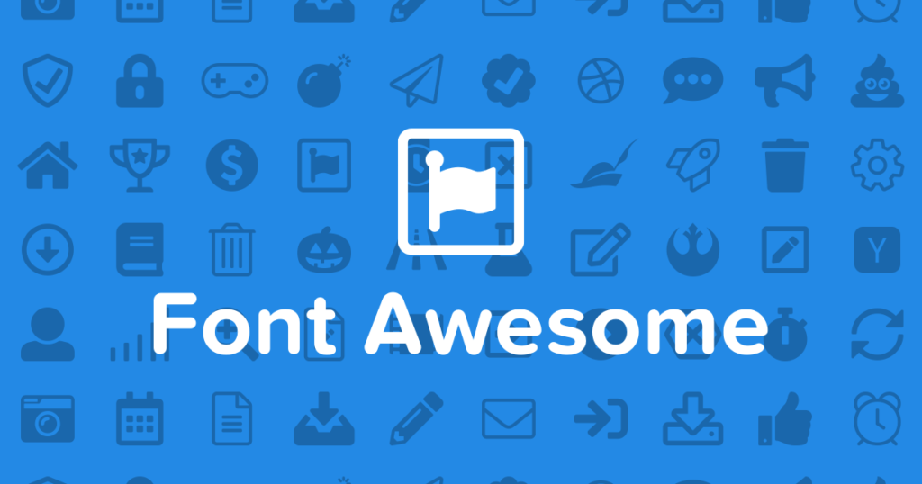 Bộ Font Awesome 5 Pro 5.15.4 cho Website mới nhất