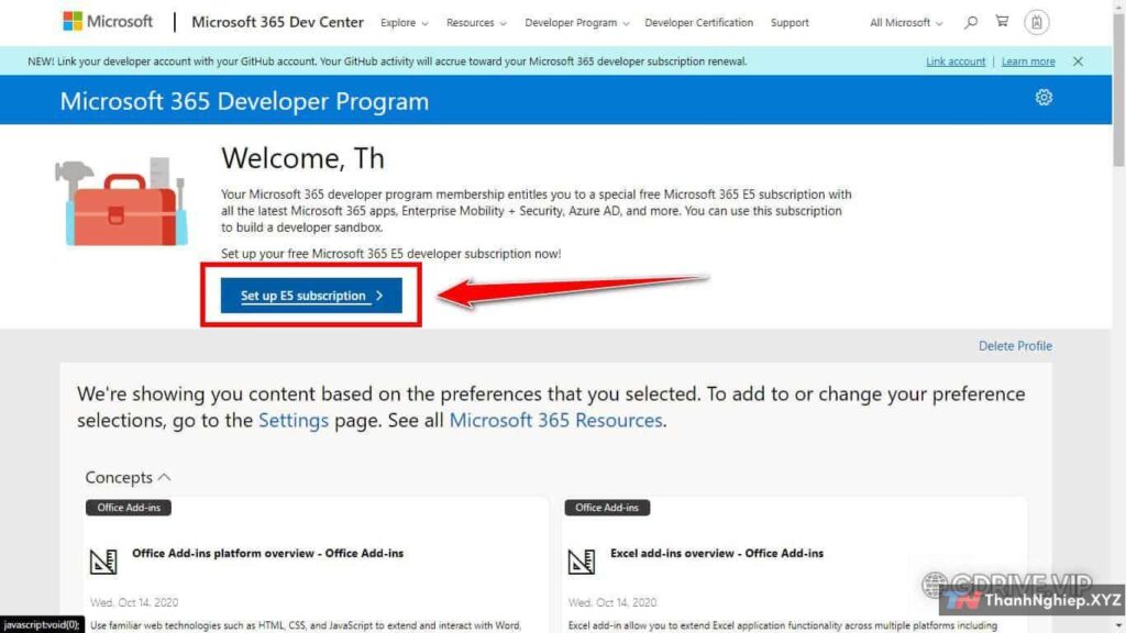 Đăng ký tài khoản Microsoft 365 Enterprise E5 miễn phí - 6