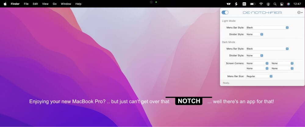 Cách để ẩn Notch trên MacBook Pro mới - 4