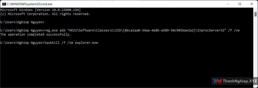 Cách chỉnh menu chuột phải của Windows 11 giống Windows 10 - 3
