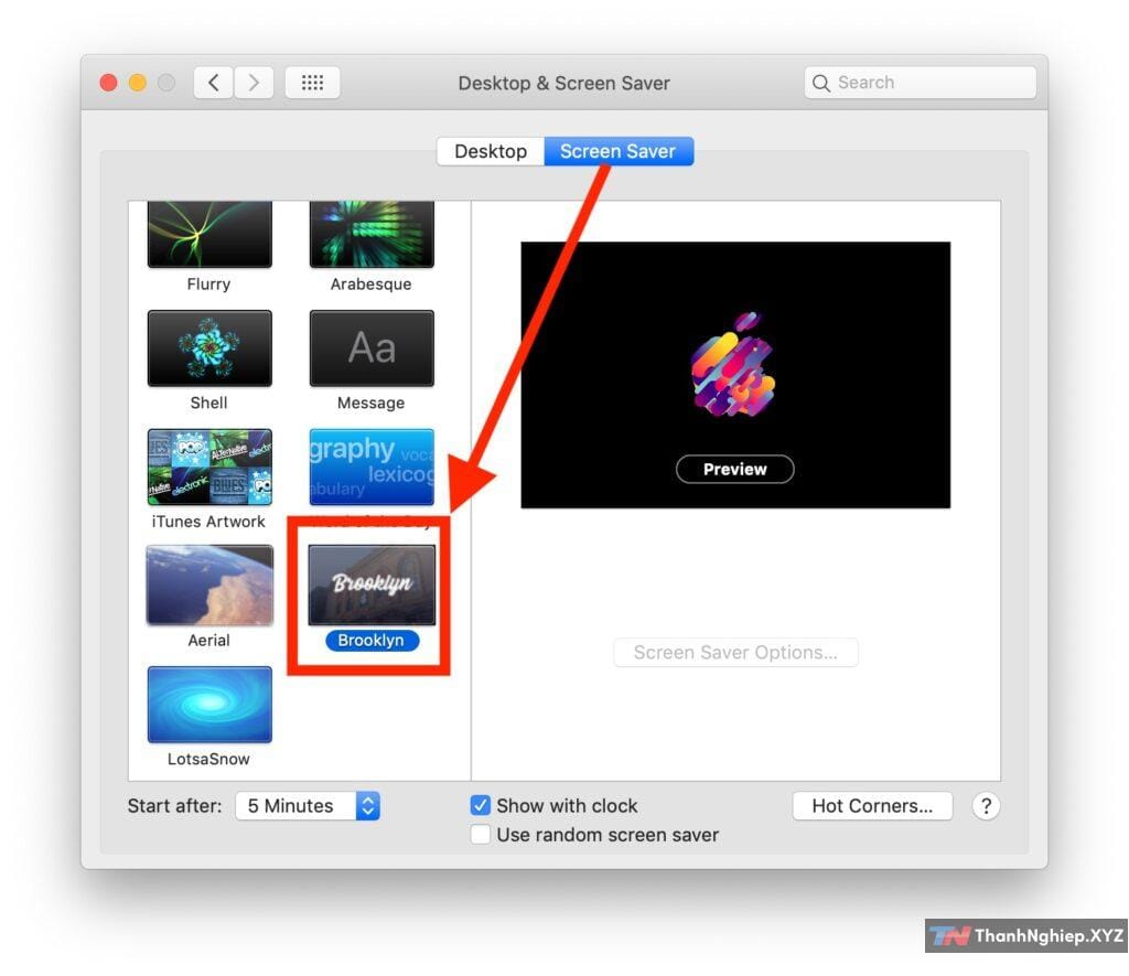 Screensaver động hình logo quả táo cho macOS siêu đẹp - 3