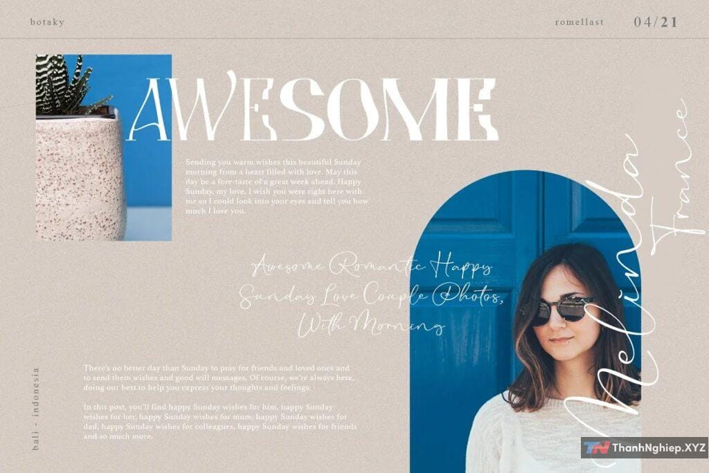 Botaky Romellast Font - Font đẹp gõ được Tiếng Việt - 3