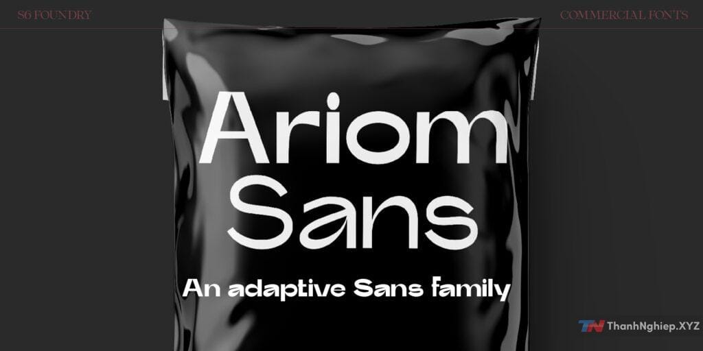 Font Ariom Sans Full - Hỗ trợ tiếng Việt - 2