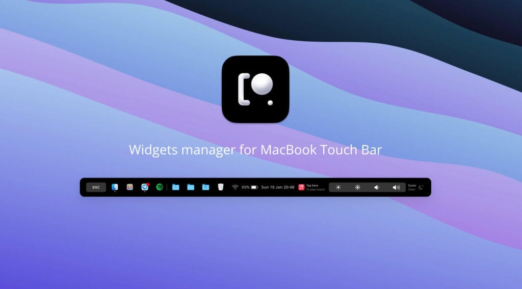 Pock – Widgets manager cho MacBook Touch Bar