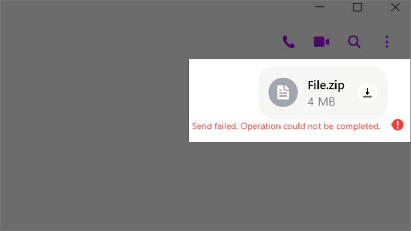 Cách khắc phục khi không gửi được file RAR qua Messenger? - 2