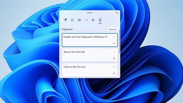 Cách xem Clipboard trên Windows 11, giúp tìm lại thông tin mình đã copy