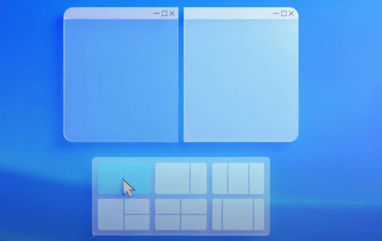 Bật tắt tính năng Kéo để Dính (Drag To Snap) trong Windows 11