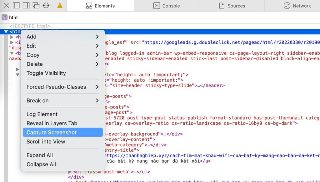Cách chụp Screenshot toàn trang trong Safari trên Mac - 2