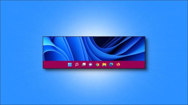 Cách thay đổi màu thanh taskbar trên Windows 11
