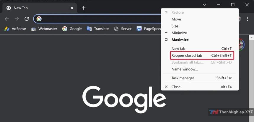 Bốn cách để mở lại các tab đã đóng trong Google Chrome - 1