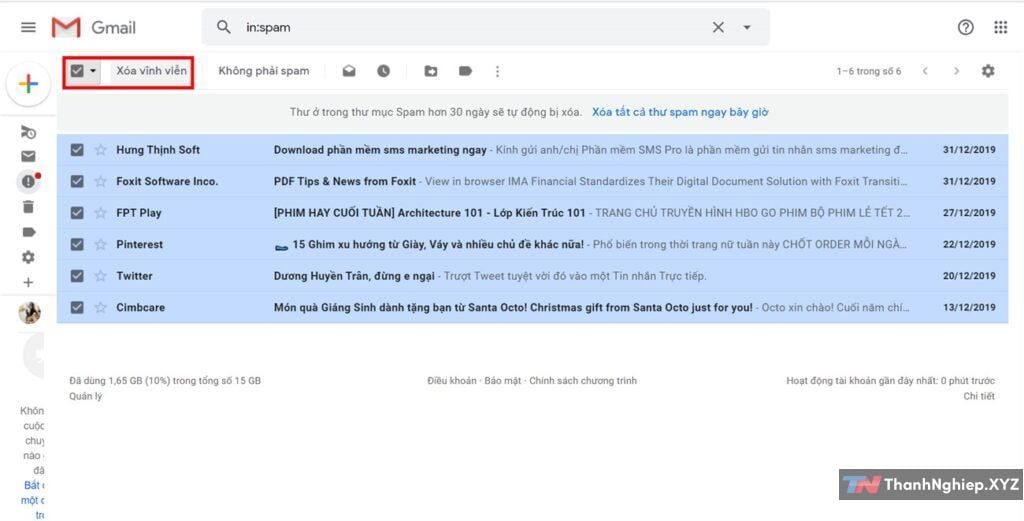 Cách dọn dẹp không gian lưu trữ trên Gmail nhanh chóng - 5
