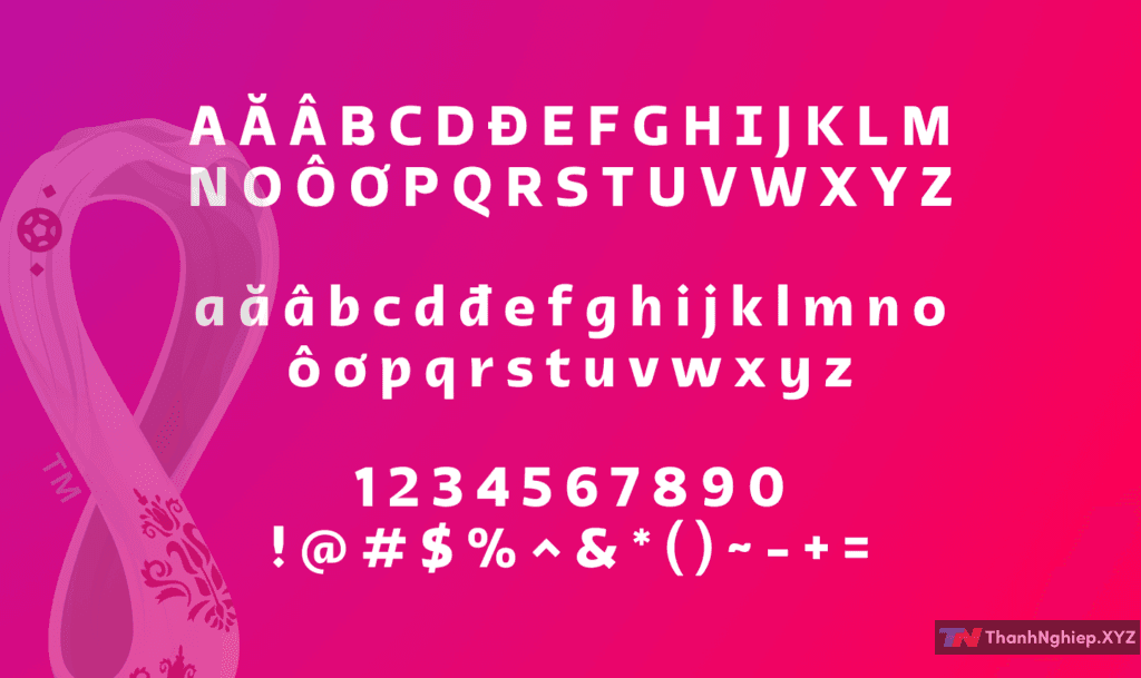 Font Qatar World Cup 2022 Việt Hóa - 1