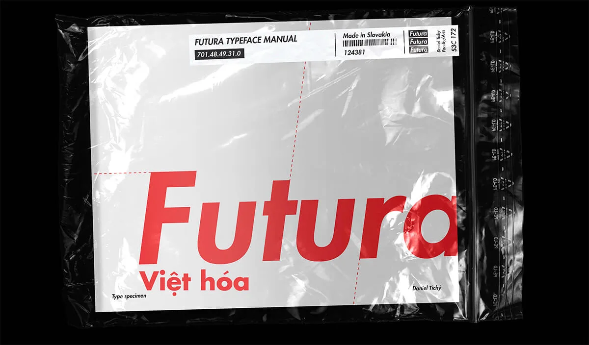 Trọn bộ 12 font Futura Việt Hóa