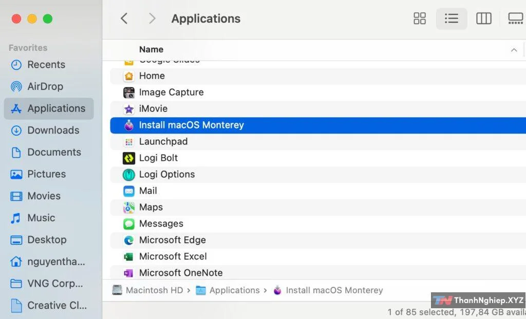 Bài này mình sẽ tạo trên phiên bản macOS Monterey 12. Các phiên bản khác các bạn linh động thay tên của bộ cài và tên của USB. Chi tiết mình nói kĩ ở chi tiết bên dưới.