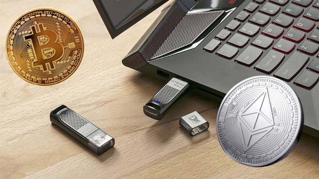 Cách lưu trữ Bitcoin trên ổ đĩa flash USB