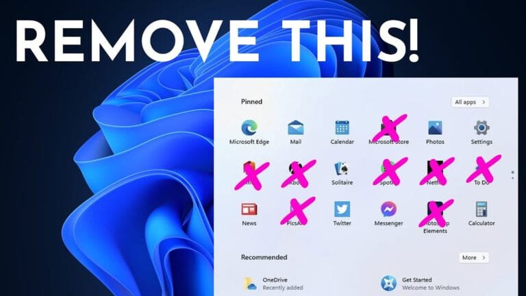 Cách xoá Bloatware trên Windows 11 cực nhanh