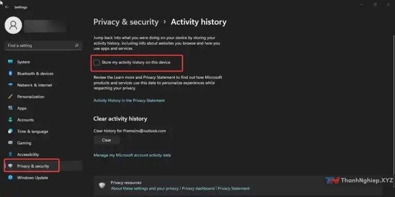 5 thiết lập cần tắt trên Windows 11 để không bị theo dõi - 3