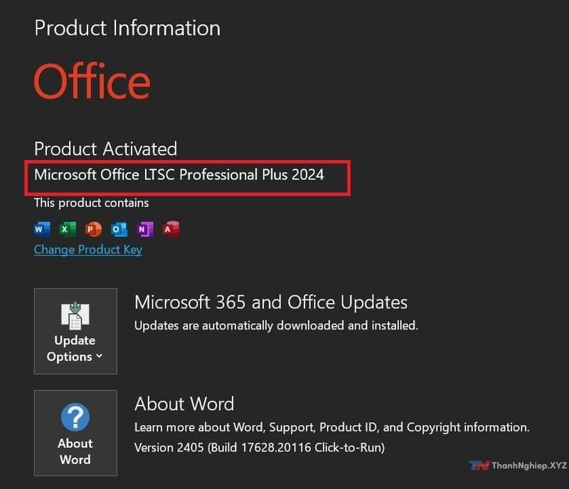 Cách cài đặt và kích hoạt Office 2024 LTSC miễn phí vĩnh viễn - 10