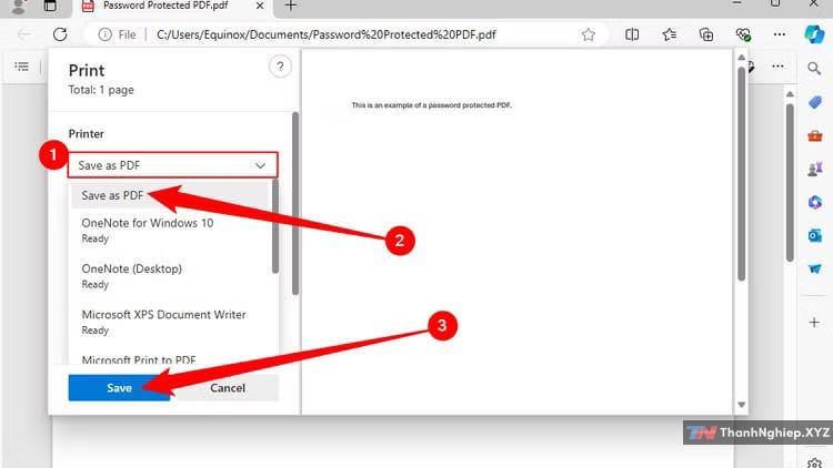Cách xóa mật khẩu khỏi file PDF - 3