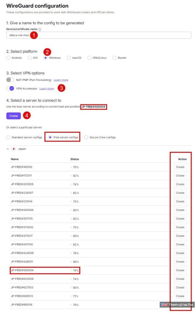 Hướng dẫn tạo WireGuard miễn phí từ Proton VPN - 2