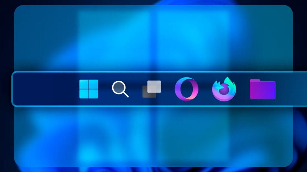 Cách làm cho thanh taskbar Windows 11 trong suốt