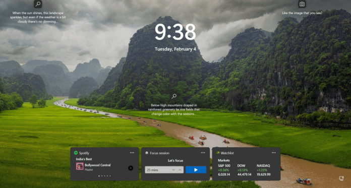 Tùy chỉnh Widget Màn hình Khóa mới của Windows 11