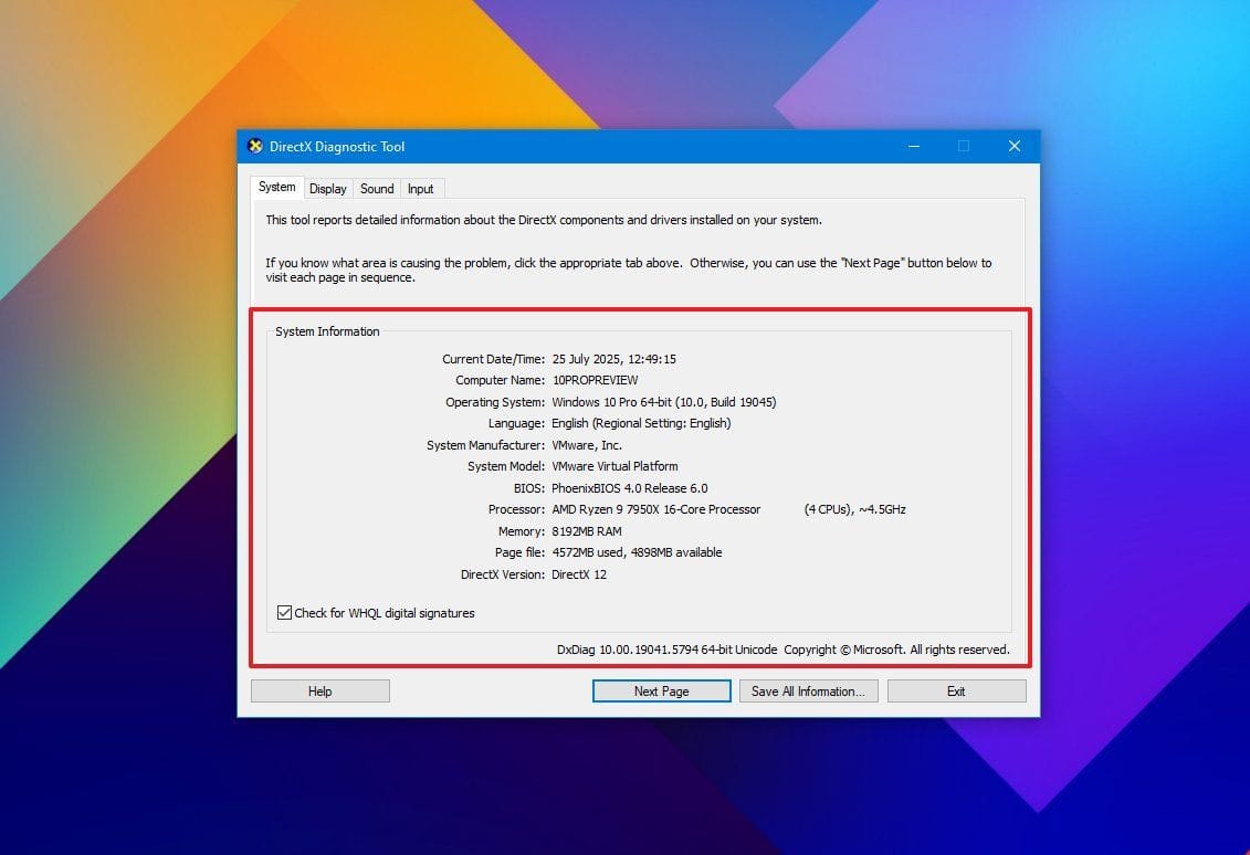 Cách kiểm tra cấu hình máy tính trên Windows 10 từ A đến Z