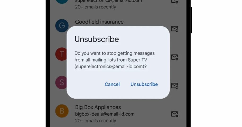 Gmail ra mắt tính năng mới: Hủy đăng ký Unsubscribe hàng loạt - 12