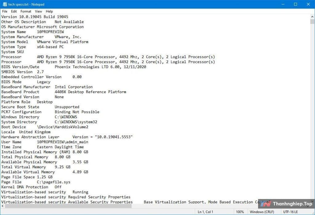 Cách kiểm tra cấu hình máy tính trên Windows 10 từ A đến Z - 16