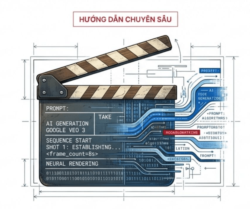 Google Veo 3: Phá Vỡ Rào Cản 8 Giây Để Xây Dựng Vũ Trụ Điện Ảnh