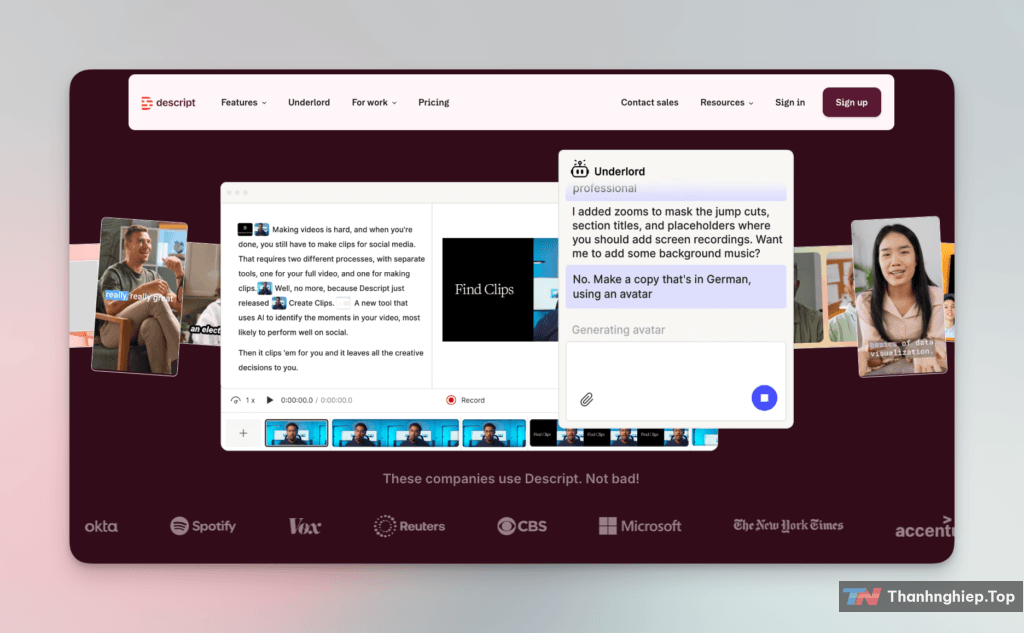 Thời Đại "Editor Nhàn Hạ": 5 Trợ Thủ AI Biến Video Của Bạn Thành Kiệt Tác Trong Nháy Mắt - 1