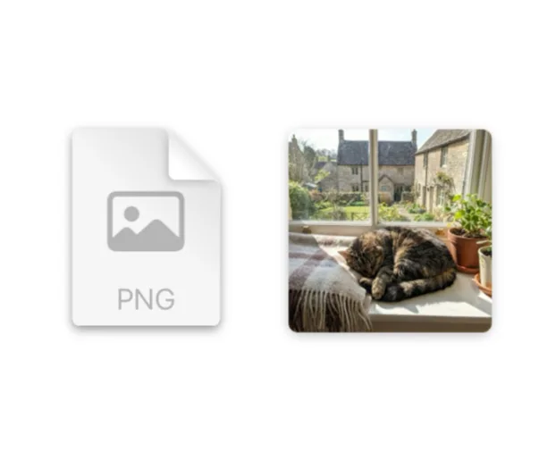 Vì sao ảnh tạo từ Google AI Studio không hiện thumbnail trên Mac?