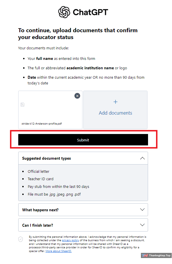 Cách nhận ChatGPT K-12 Teacher miễn phí - 3