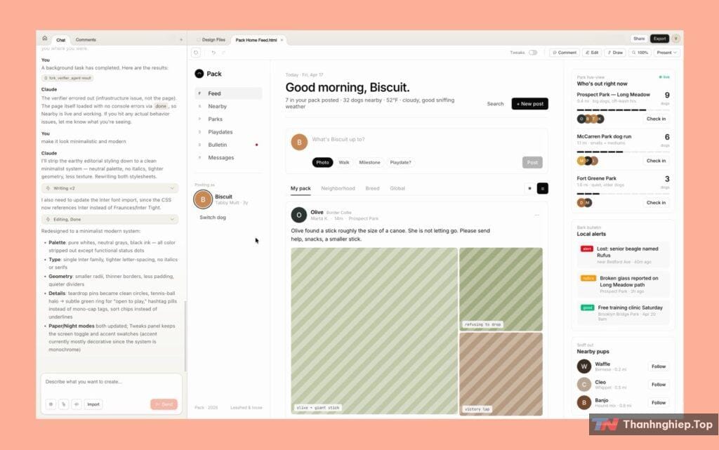 Trải nghiệm của mình với Claude Design - 1