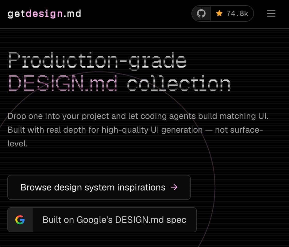 Tại sao code AI tạo ra trông vẫn “nhợt nhạt”? — Và cách fix bằng Awesome Design MD