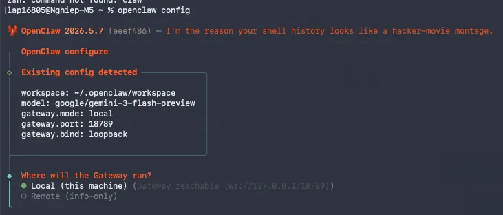Tự tạo chatbot Zalo miễn phí bằng OpenClaw — Hướng dẫn từ A đến Z - 8