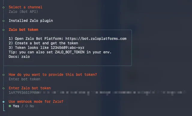 Tự tạo chatbot Zalo miễn phí bằng OpenClaw — Hướng dẫn từ A đến Z - 11