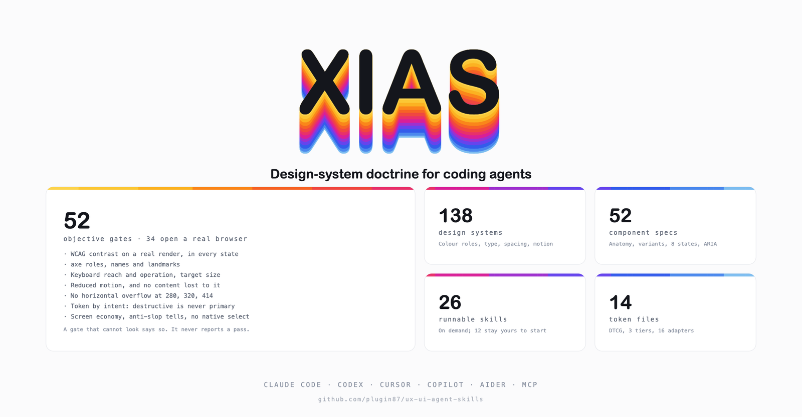 Claude Code vẽ UI tím hồng? XIAS là cách ép nó thiết kế đúng chuẩn
